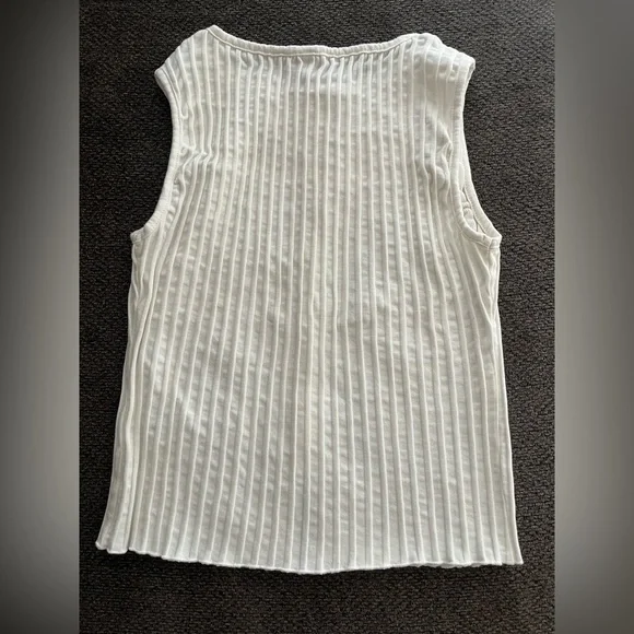 Free People Tilly Rib Button Up Top - Picture 3 of 4